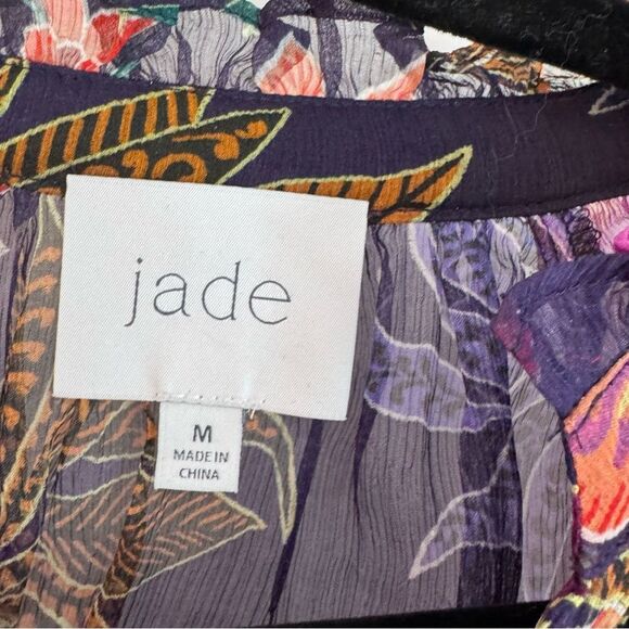 🌺 Johnny Was Floral Sheer Blouse + Camisole Set – Boho Resort Must-Have 🌺 - Picture 2 of 8